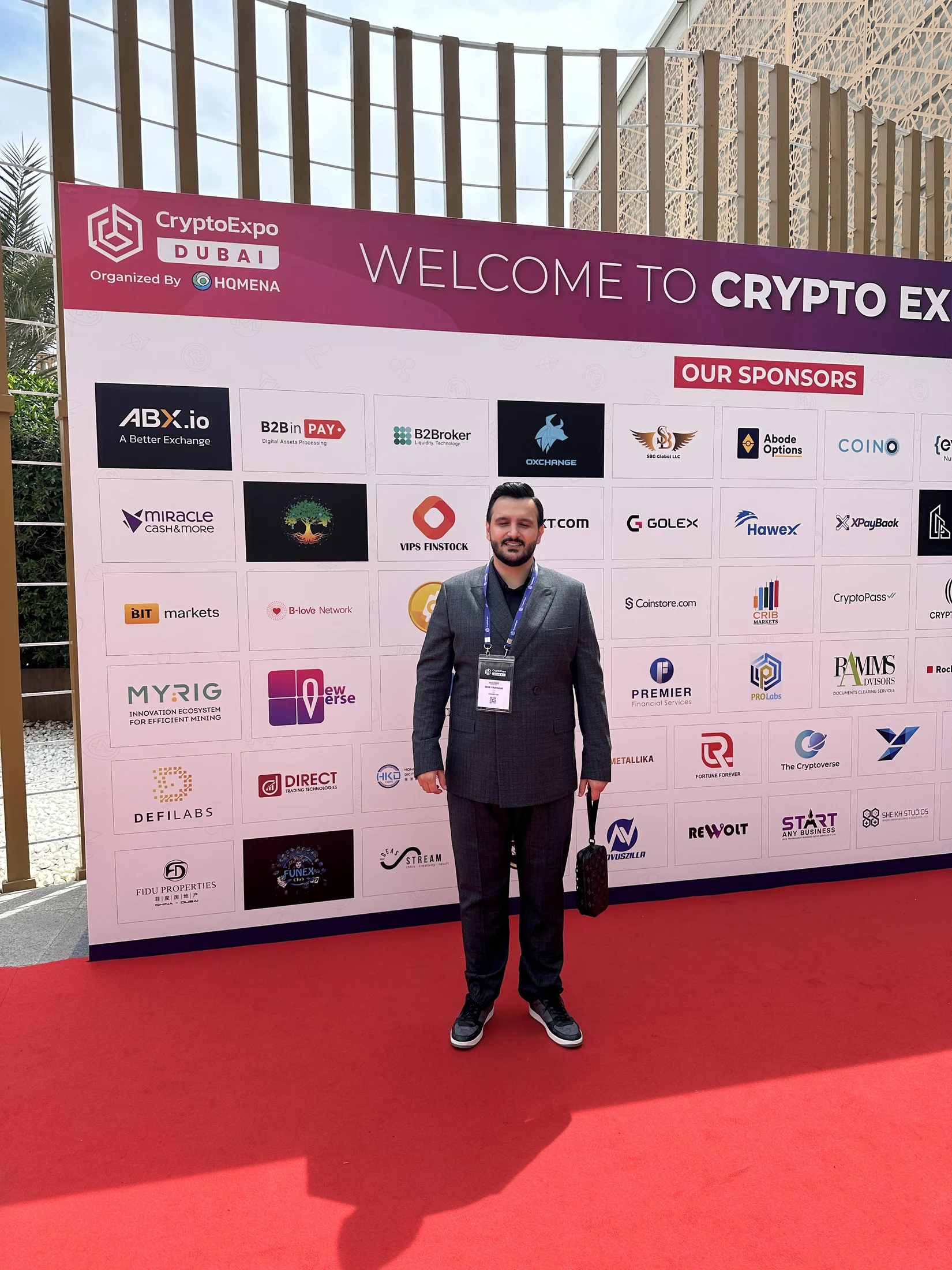 Crypto Expo Dubai · ABX Booth