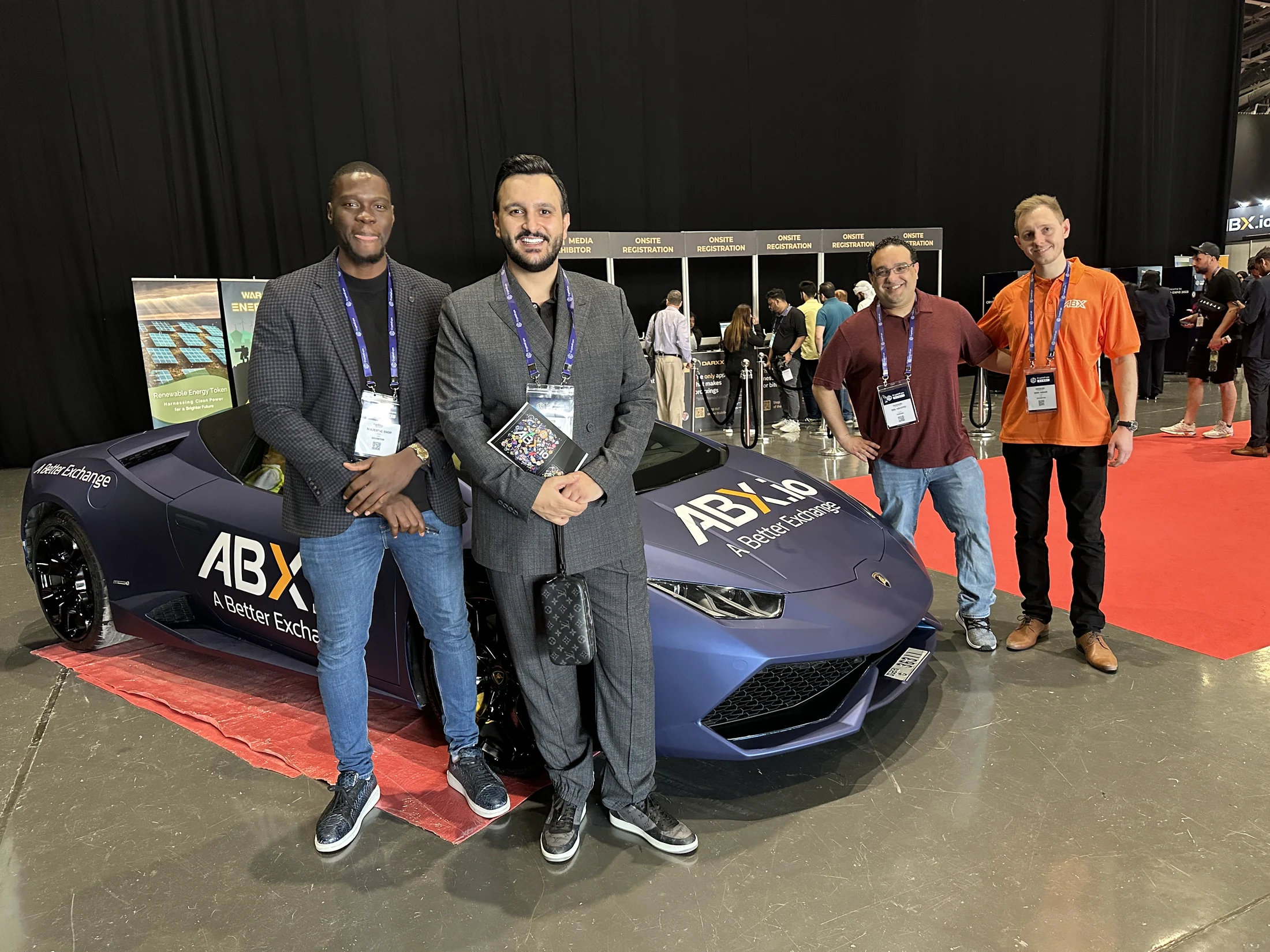 Crypto Expo Dubai · ABX Booth